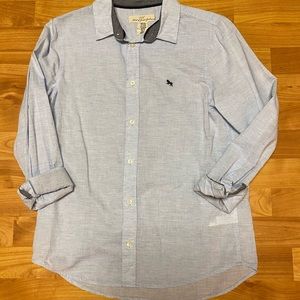 MAKE OFFER!Boys Large (13-14) Blue Button Up Shirt